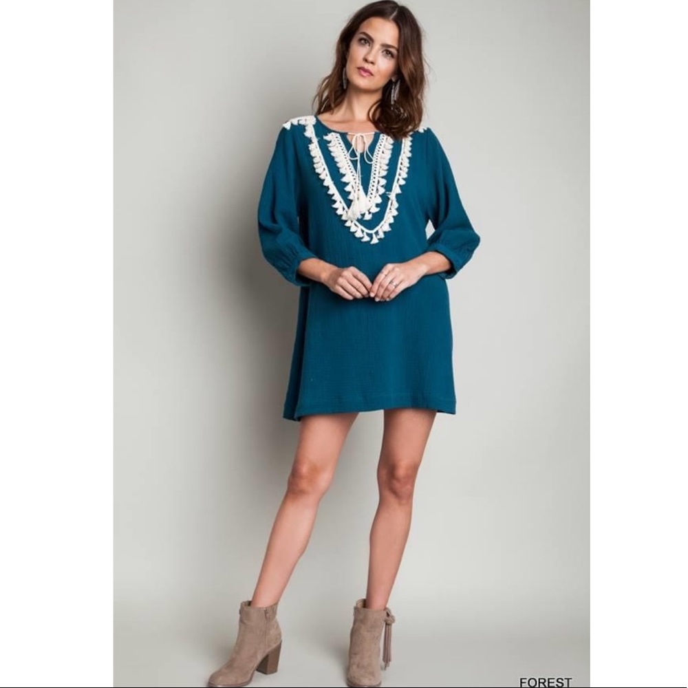 🆕Tassel Shift Dress
